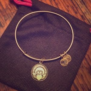 Alex and Ani Claddagh bracelet